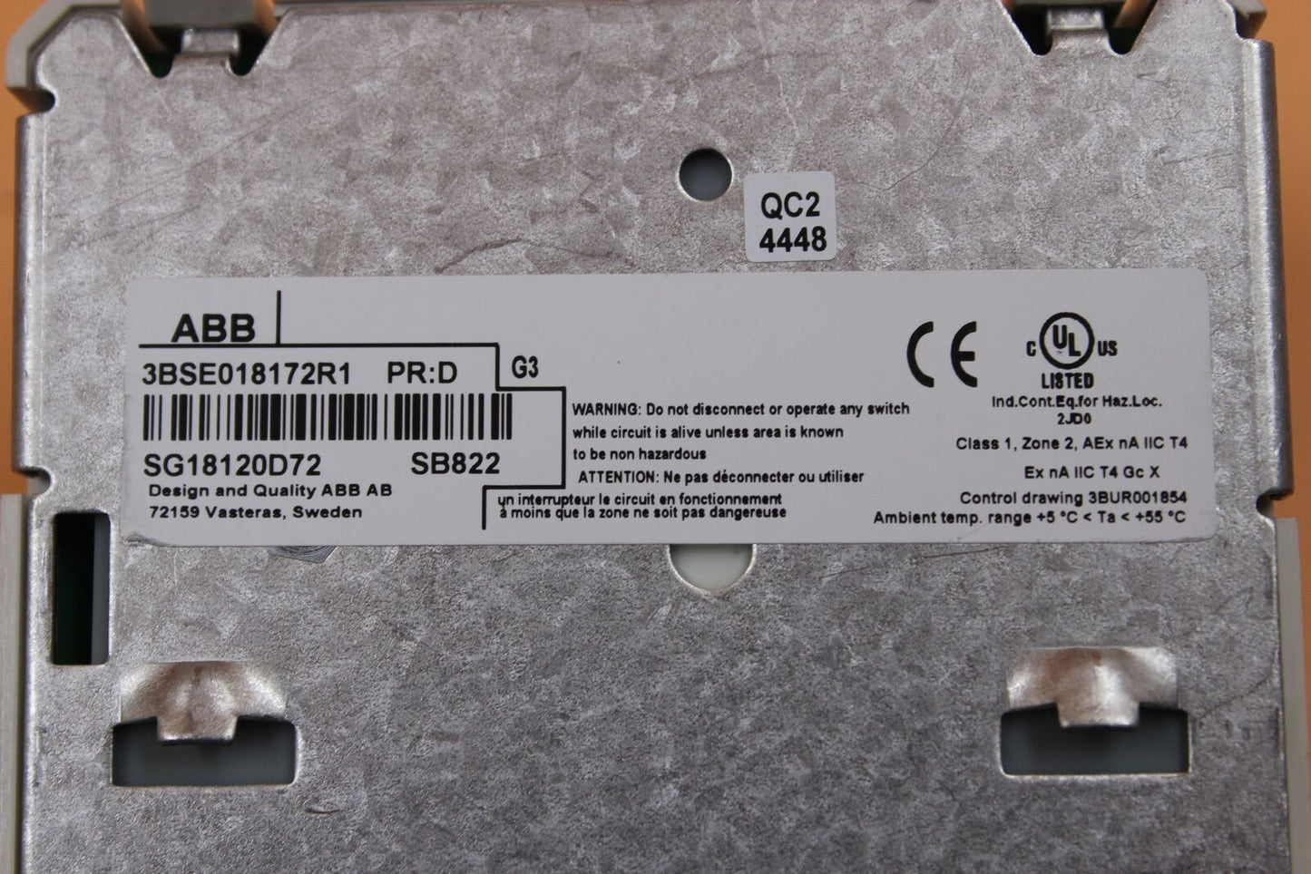 PLC | ABB | 3BSE018172R1 SB822