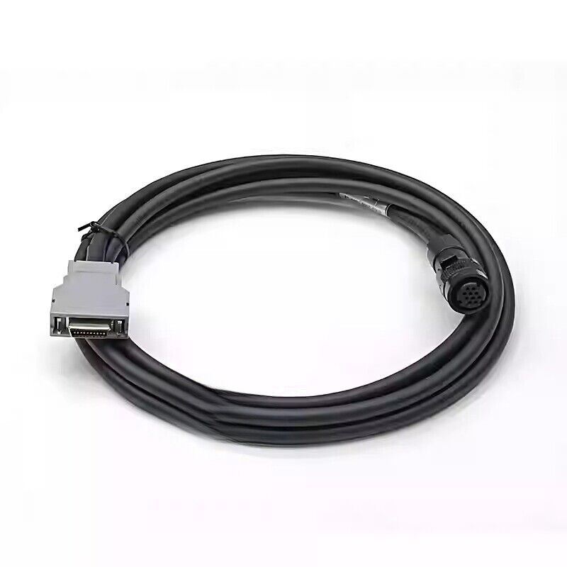 FANUC A660-2005-T505 cable, black with gray connector, industrial automation part