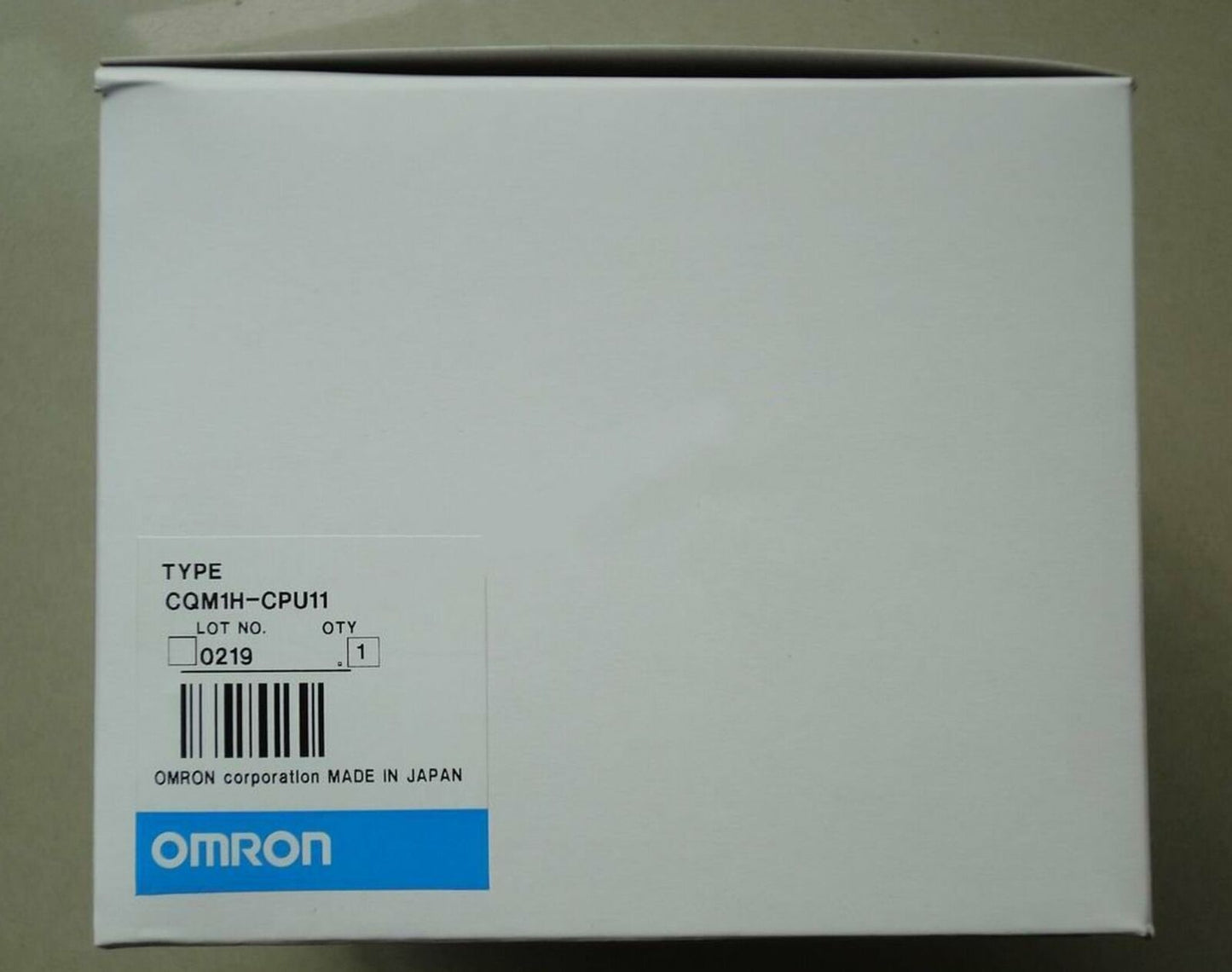 Omron CQM1H-CPU11 PLC Module box, new condition, expedited shipping available.