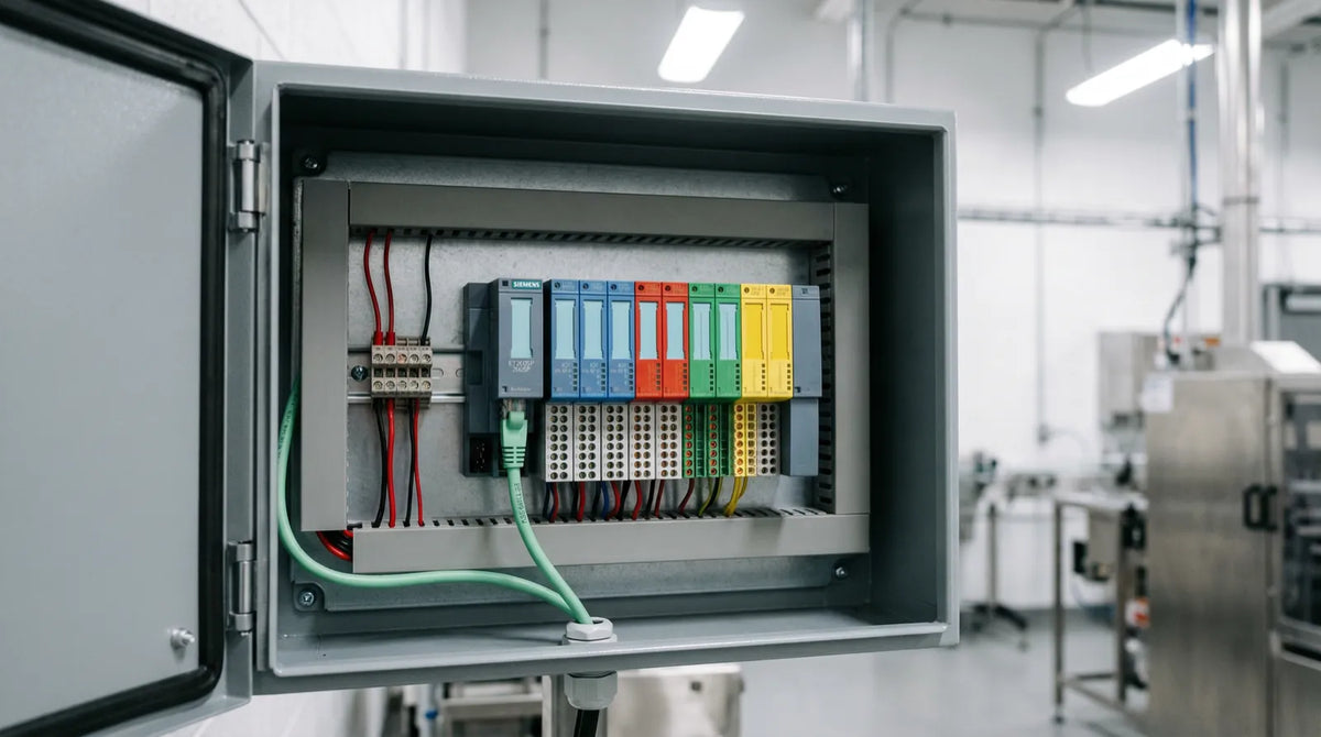 et200sp compact station installed