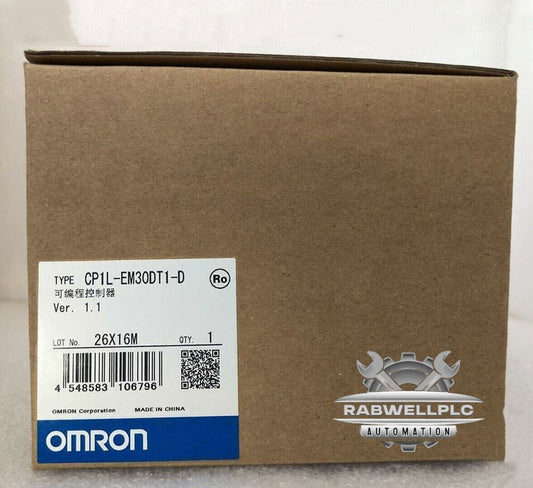 1PCS New Omron CP1L-EM30DT1-D PLC CP1LEM30DT1D In Box Expedited Shipping