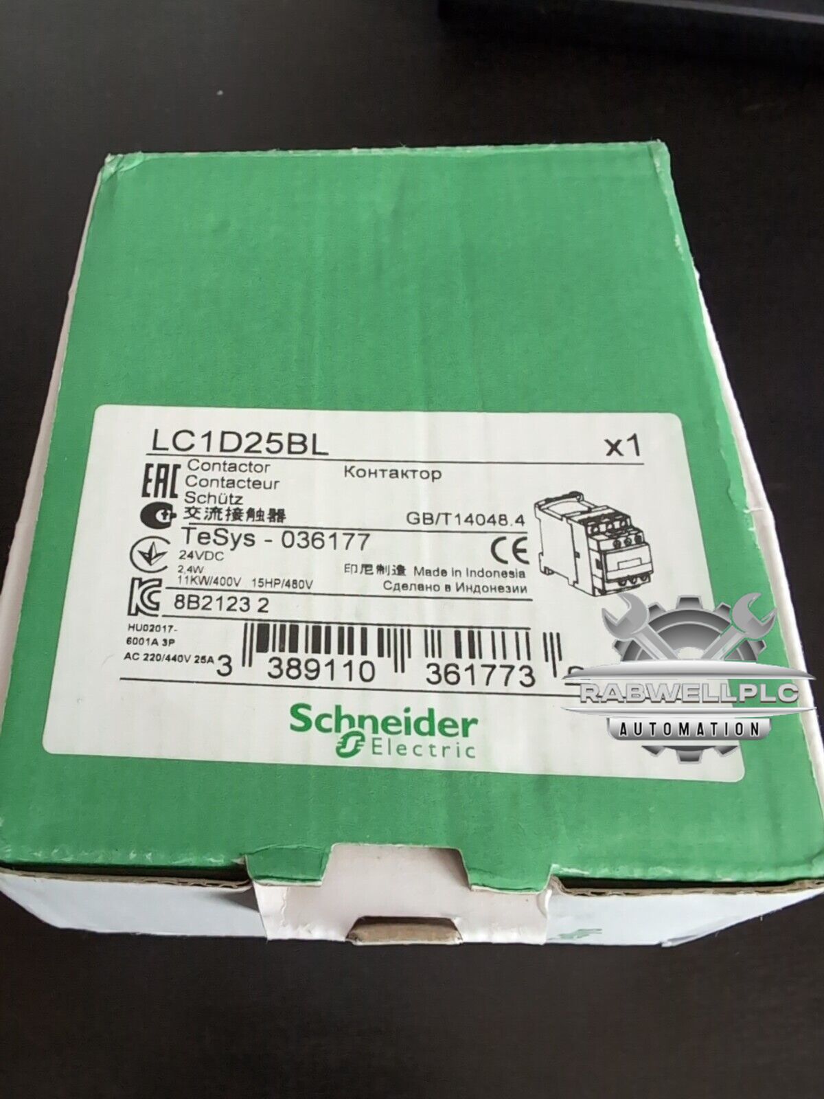 1PCS New LC1D25BL Series 25A DC Contactor LC1D25BL Schneider