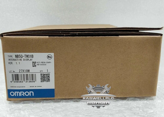 1PC Omron NB5Q-TW01B NB5QTW01B Interactive Display HMI New In Box Expedited Ship