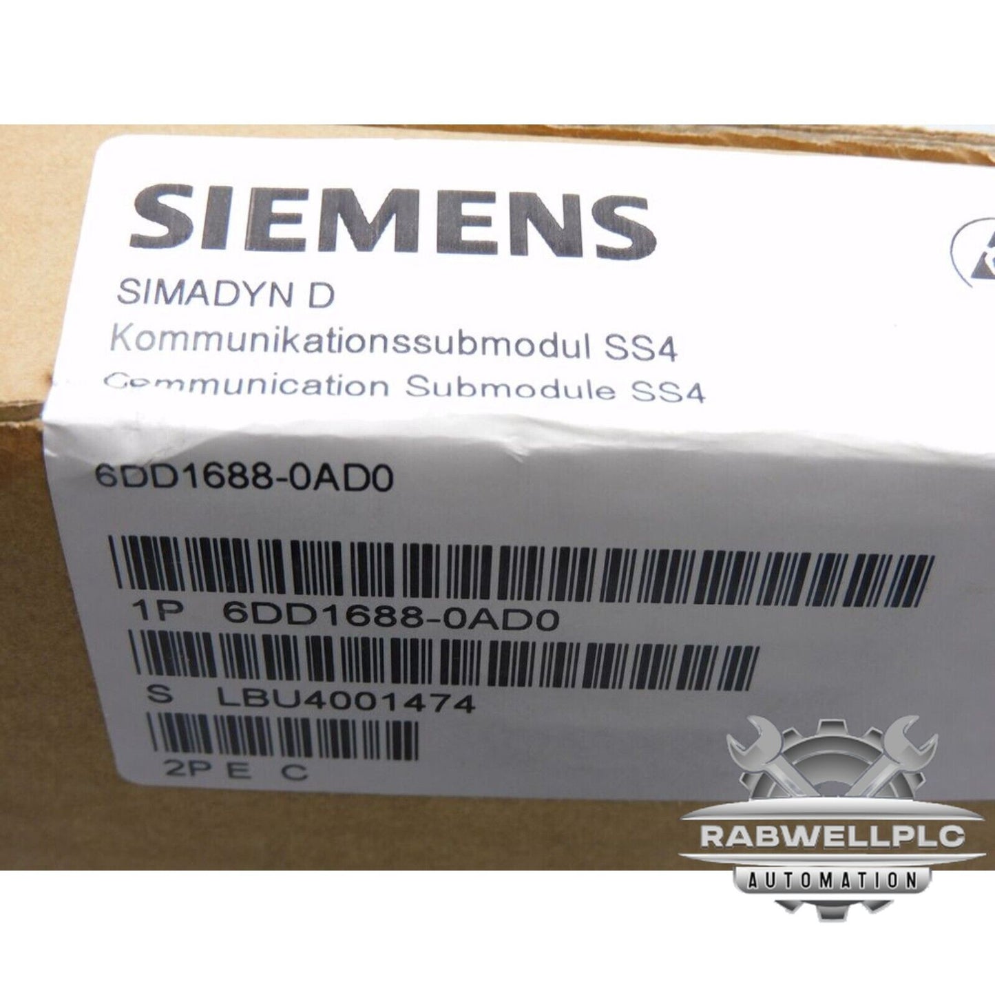 New Siemens 6DD1 688-0AD0 6DD1688-0AD0 SIMADYN D COMMUNICATION SUBMODULE SS4