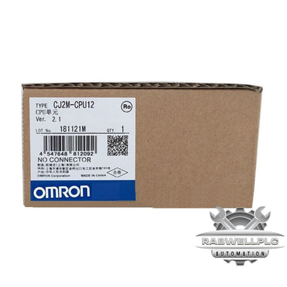 One Omron CJ2M-CPU12 PLC Module CJ2MCPU12 CJ2M/CPU12 CPU Unit New In Box