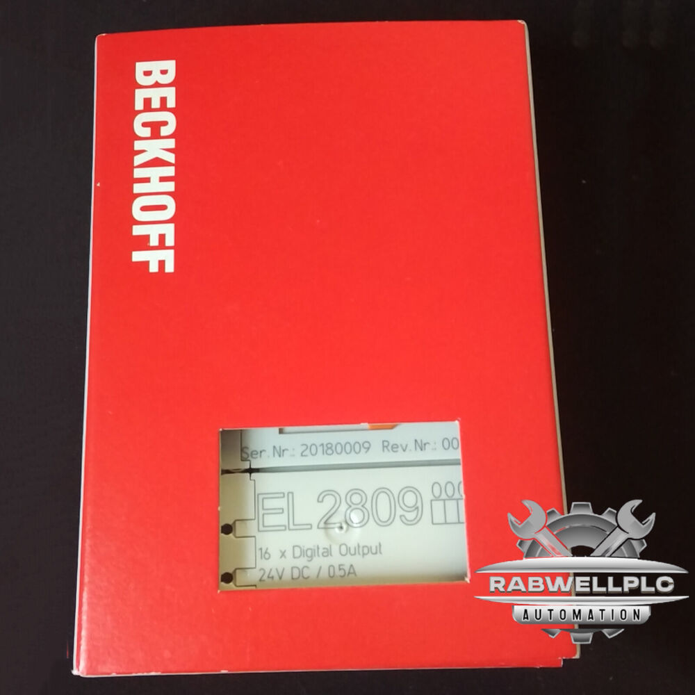 One New Beckhoff EL2809 EL 2809 PLC Moudule In Box Expedited Shipping