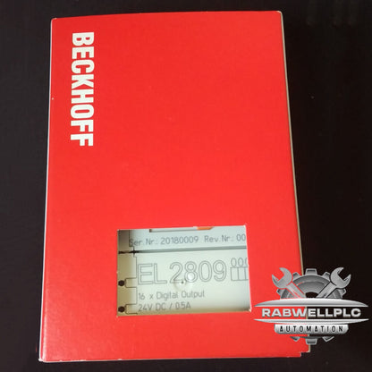 One New Beckhoff EL2809 EL 2809 PLC Moudule In Box Expedited Shipping