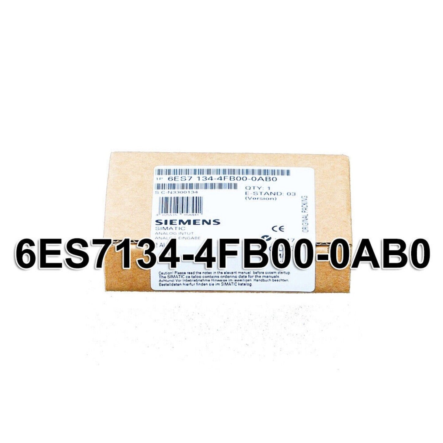 Industrial Communication | Siemens | 6ES7134-4FB00-0AB0 6ES7134-4FB00-0AB0 DP Electronics Module ET 200S