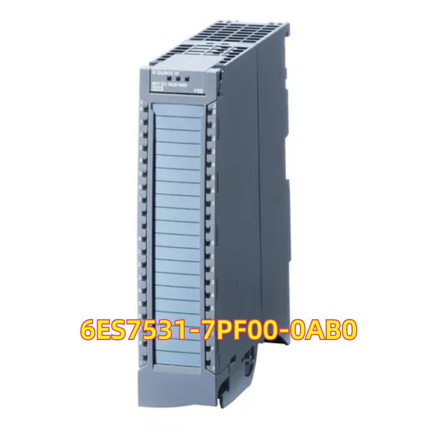 Siemens S7-1500 PLC Analog Input Module 6ES7 531-7PF00-0AB0, gray industrial automation component