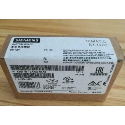 Siemens SIMATIC S7-1200 Battery Board 6ES7 297-0AX30-0XA0, industrial automation part