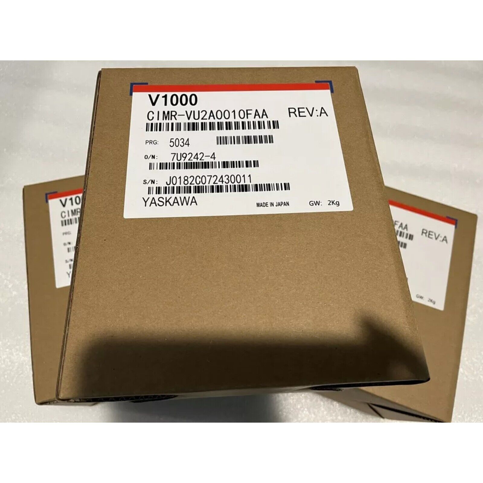 Yaskawa V1000 Inverter CIMR-VU2A0010FAA, New Stock, Fast Shipping