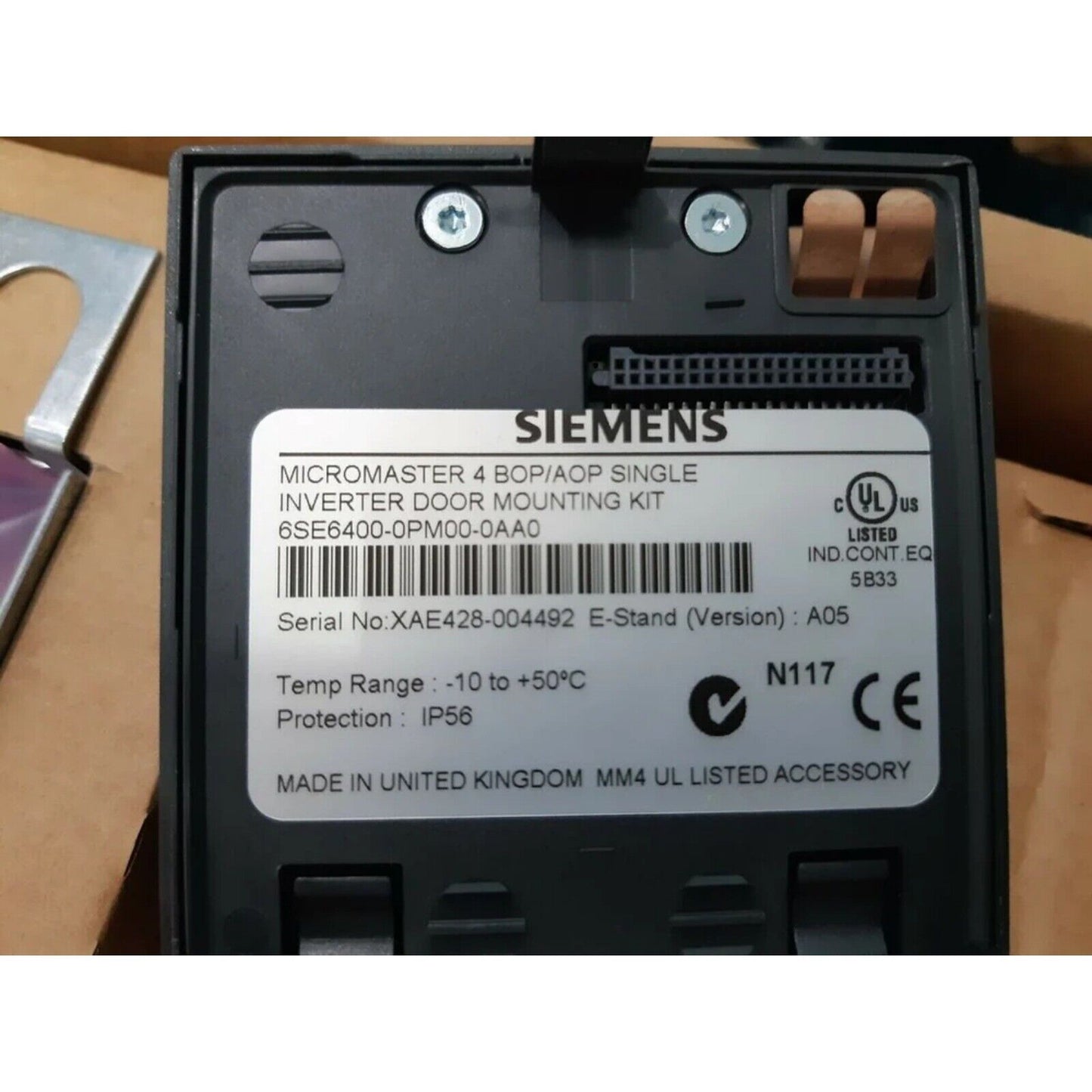 Drive | Siemens | 6SE6400-0PM00-0AA0 6SE6 400-0PM00-0AA0 door mounting kit