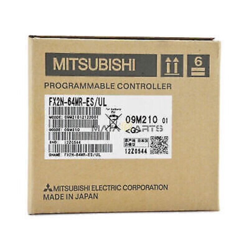 Mitsubishi FX2N-64MR-ES/UL Programmable Controller box, industrial automation PLC product, Made in Japan