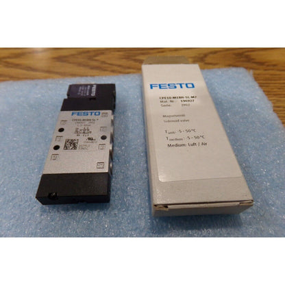 Festo CPE10-M1BH-5L-M7 Solenoid Valve. Industrial automation part with packaging,  196927 model number.