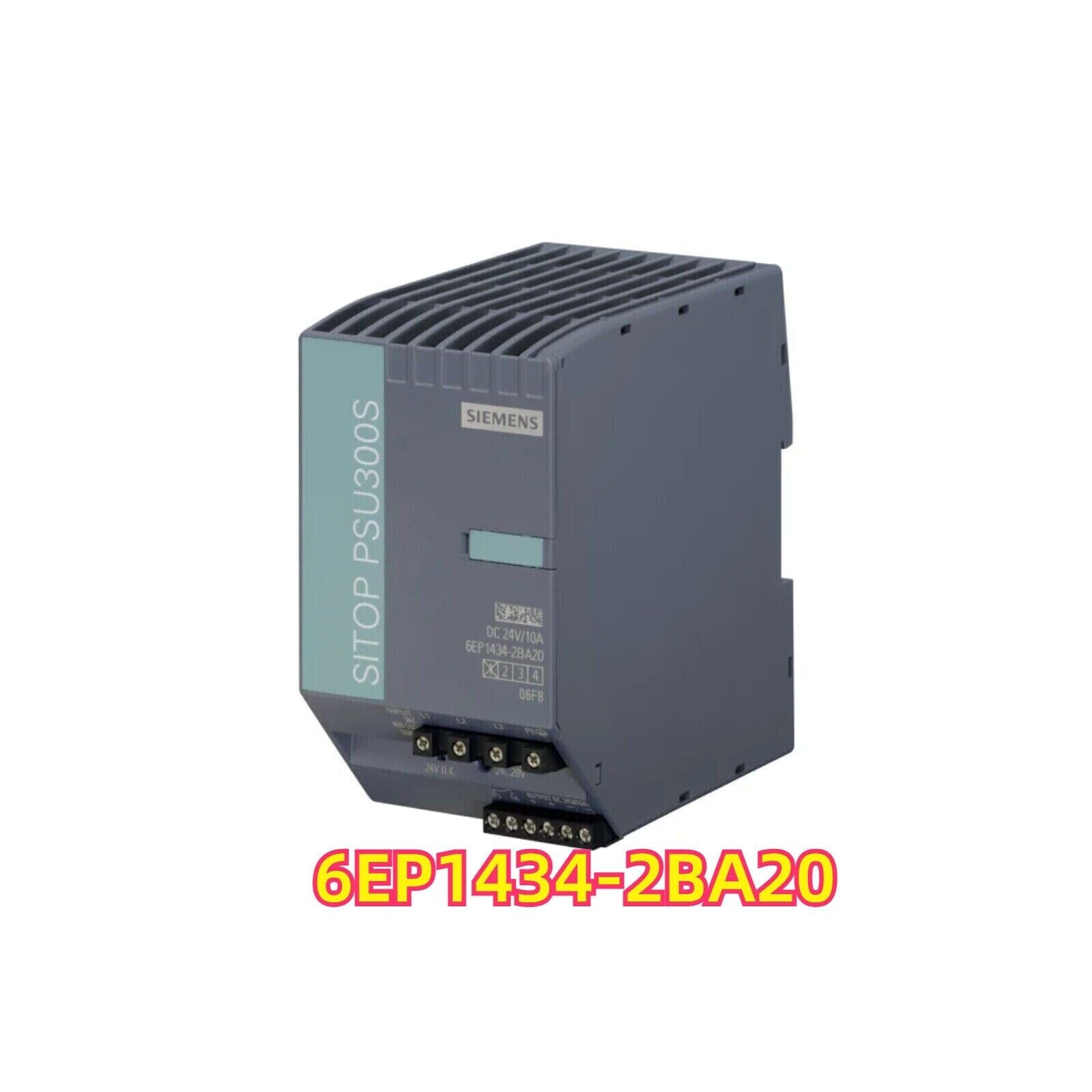 Siemens SITOP PSU300S power supply 6EP1434-2BA20, DC 24V/10A, gray casing, industrial automation part