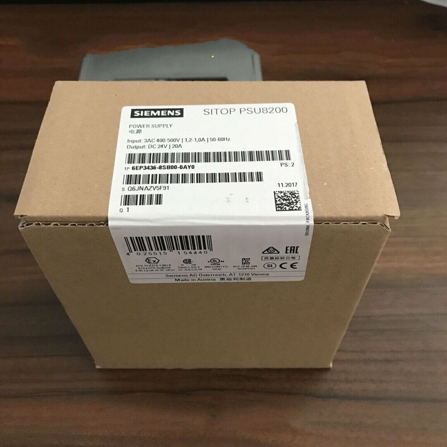 Siemens SITOP PSU8200 power supply 6EP3436-8SB00-0AY0 in box, industrial automation part