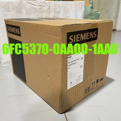 Siemens SINUMERIK 802D operator panel in shipping box, model number 6FC5370-0AA00-1AA0