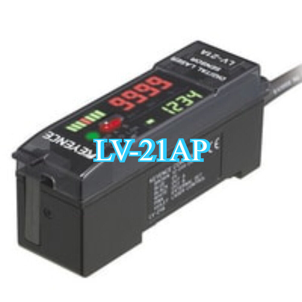 Keyence LV-21AP Laser Sensor, industrial automation sensor with digital display, new free shipping