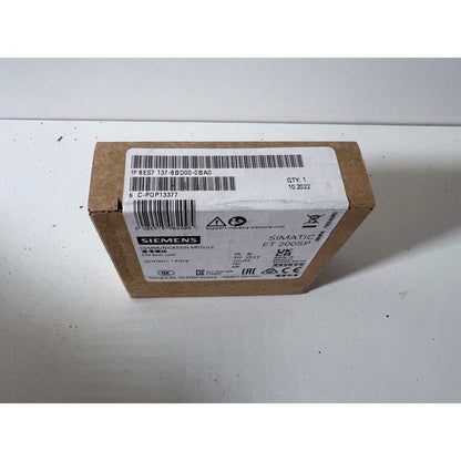 Siemens ET 200SP Communication Module, 6ES7137-6BD00-0BA0, in original packaging.
