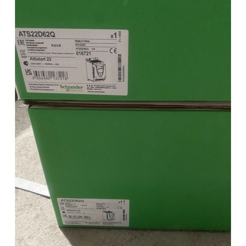 Schneider Electric ATS22D62Q Soft Starter Box - New and Original