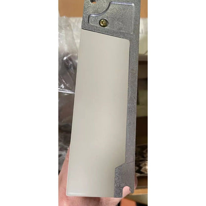 Yaskawa SGDS-A5A01AR Servo Drive Part, metal bracket with beige plastic panel, industrial automation part