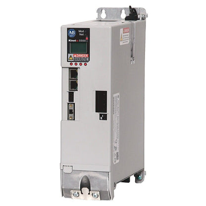 Allen-Bradley Kinetix 5500 Servo Drive, industrial automation part with AB logo, Danger warning