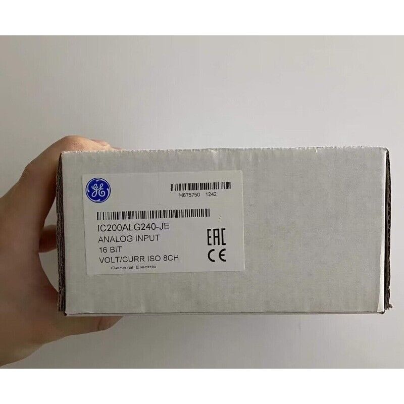 GE FANUC IC200ALG240-JE Analog Input Module Box, 16 Bit, VOLT/CURR ISO 8CH, new in box