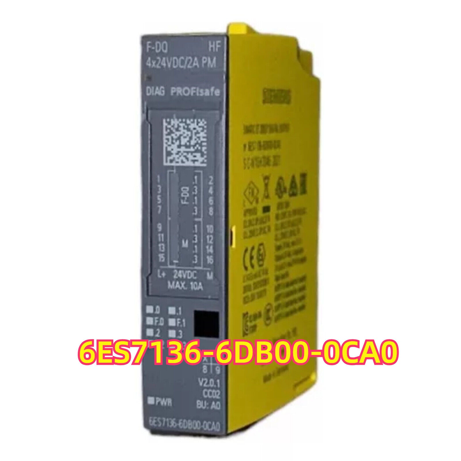 Siemens SIMATIC DP Electronics Module 6ES7136-6DB00-0CA0, PLC module