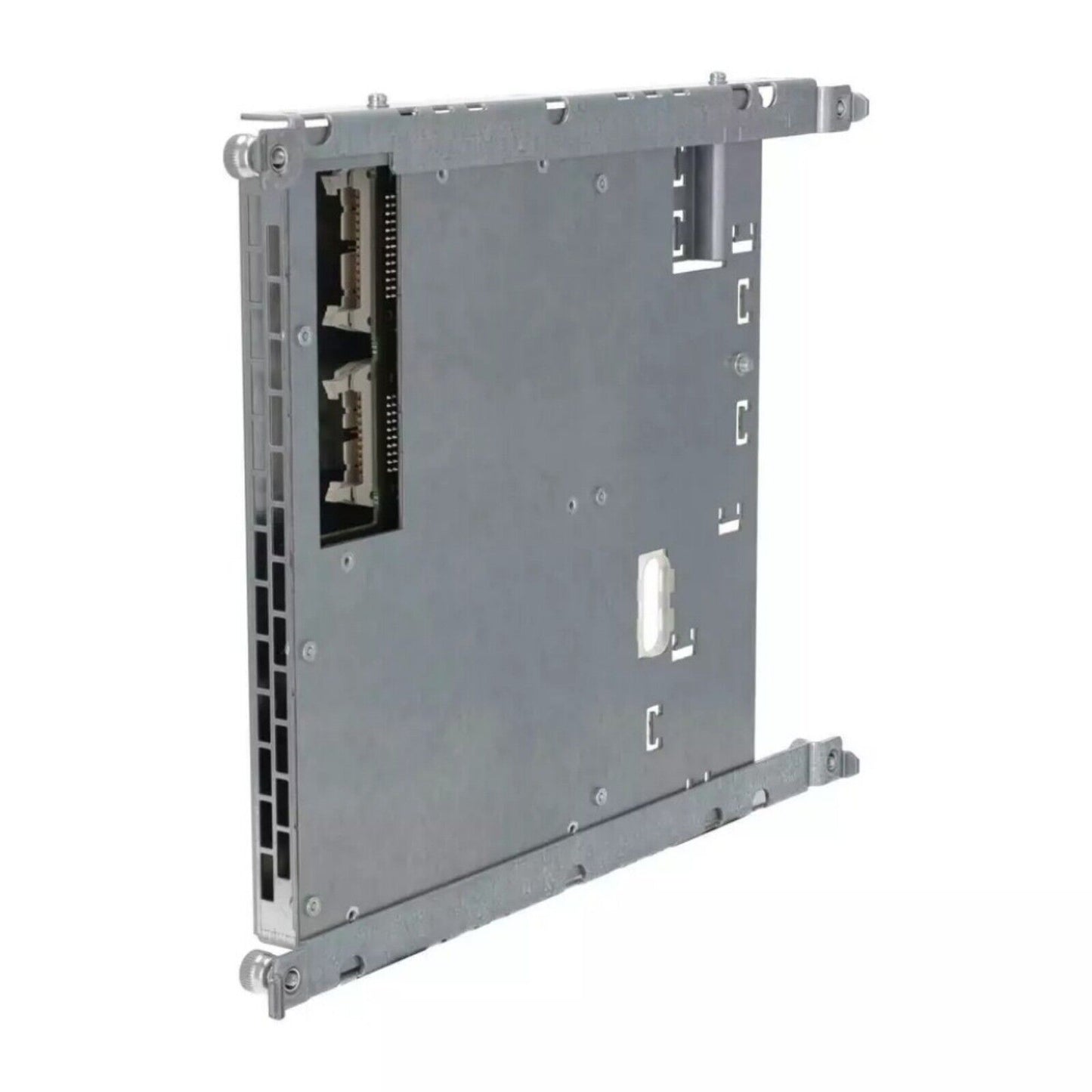 Siemens SINUMERIK operator panel. Industrial automation component, metal enclosure with ventilation.