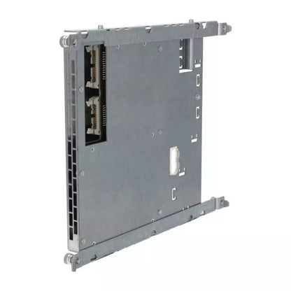 Siemens SINUMERIK operator panel. Industrial automation component, metal enclosure with ventilation.