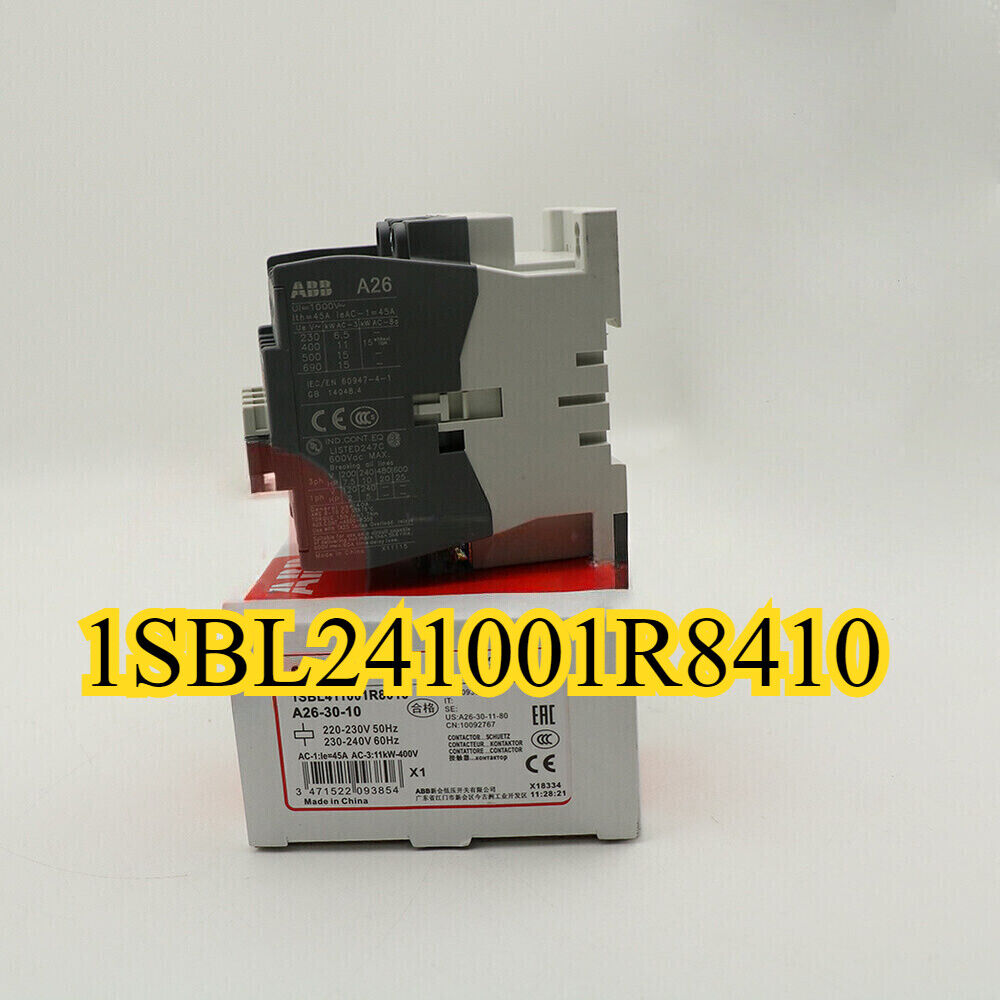 HMI | ABB | A26-30-10  ABB AC contactors AC24V、110V、200V、220-230V Fast shipping