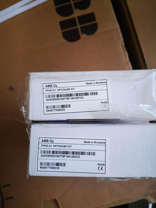 ABB FPNO-21 Module in Box. Made in Romania, RoHS certified. Industrial automation part.