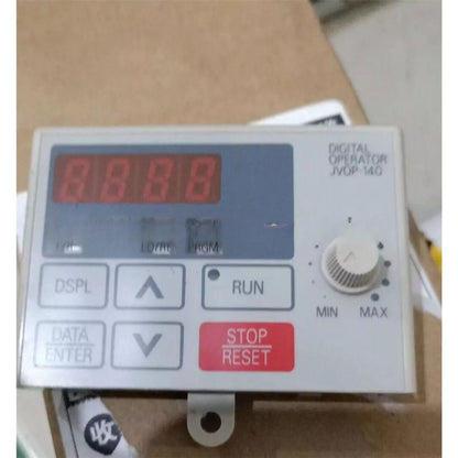 YASKAWA JVOP-140 Digital Operator Controller with display, buttons, and a control knob, for HMI applications
