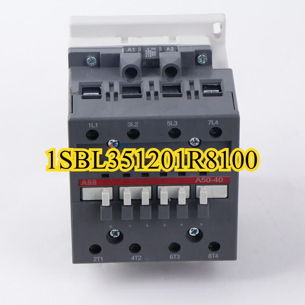 ABB A50-40 Contactor, 1SBL351201R8100, industrial automation component, new, for sale.