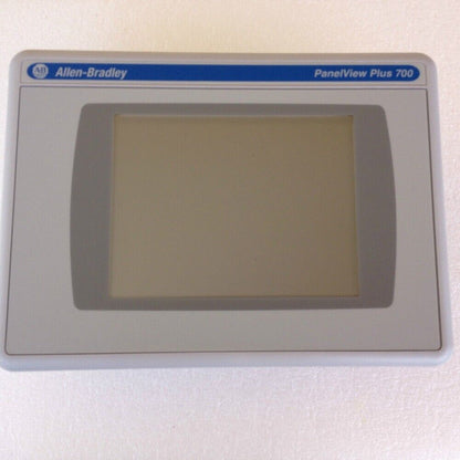 Allen-Bradley PanelView Plus 700 HMI Panel, white and grey, industrial automation component