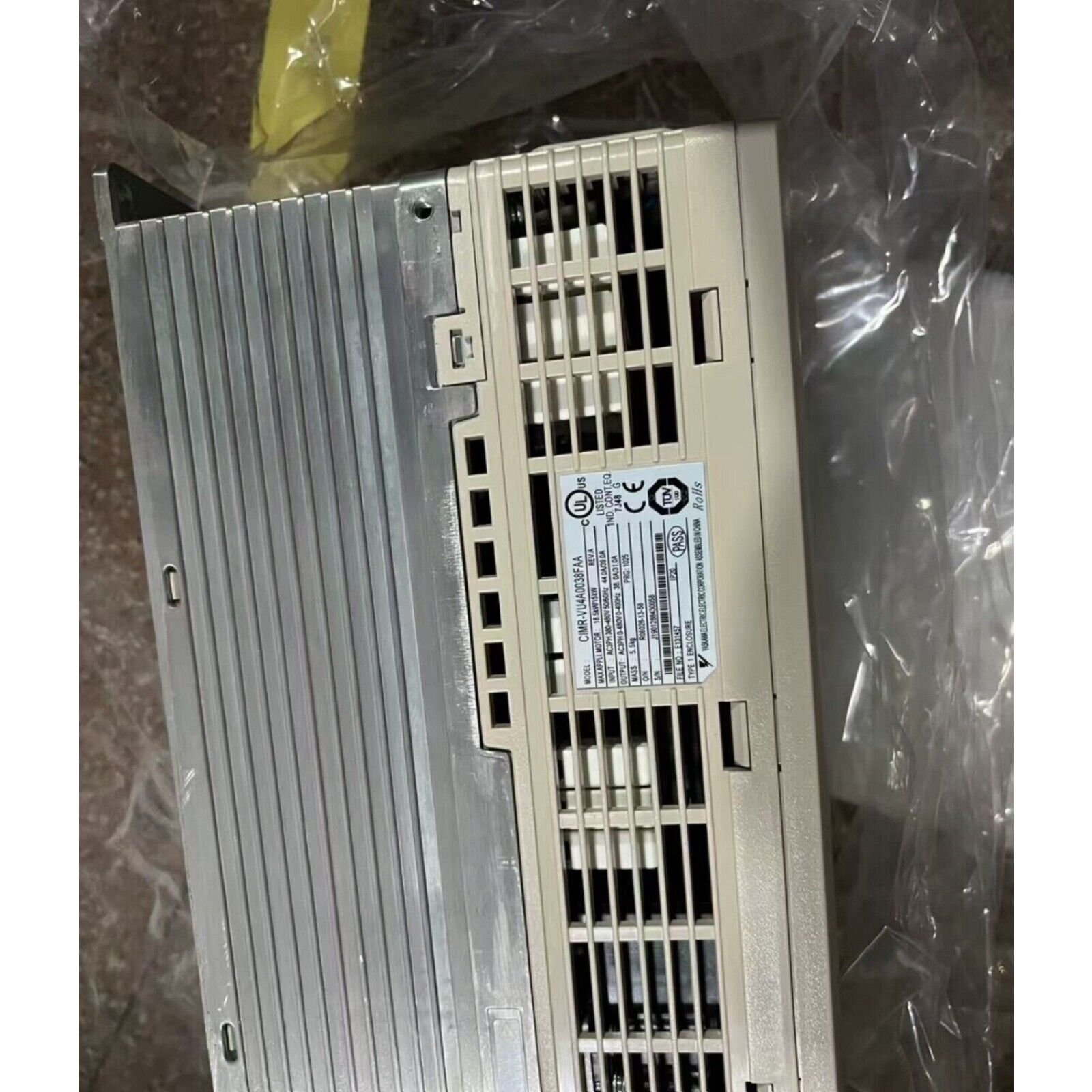 YASKAWA CIMR-VU4A0038FAA Inverter - Industrial Automation Part, Fast Shipping