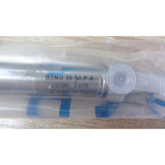 Festo DSNU-10-50-P-A cylinder, industrial automation part, packaged product