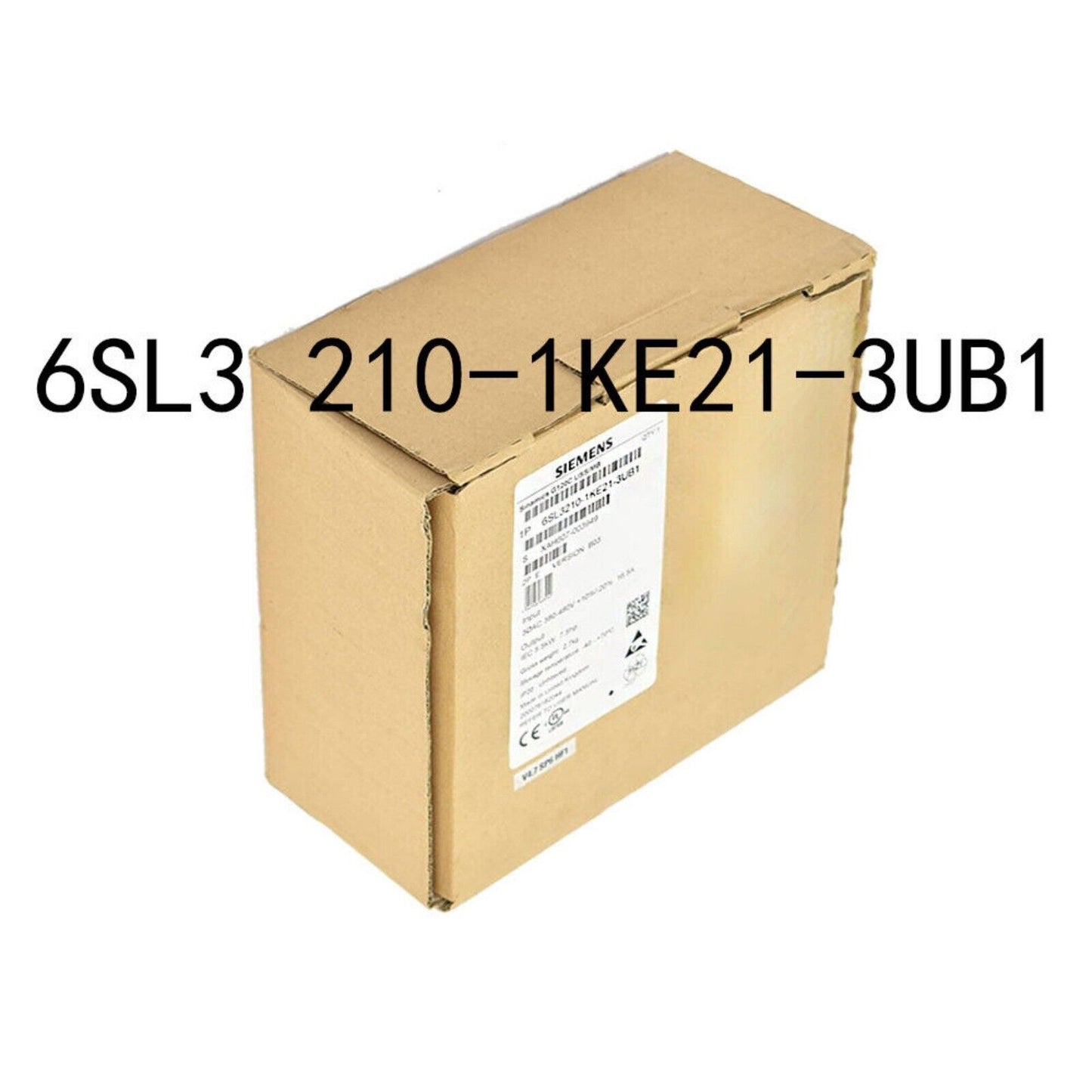 PLC | Siemens | 6SL3 210-1KE21-3UB1 6SL3210-1KE21-3UB1 SINAMICS G120C Rated Power