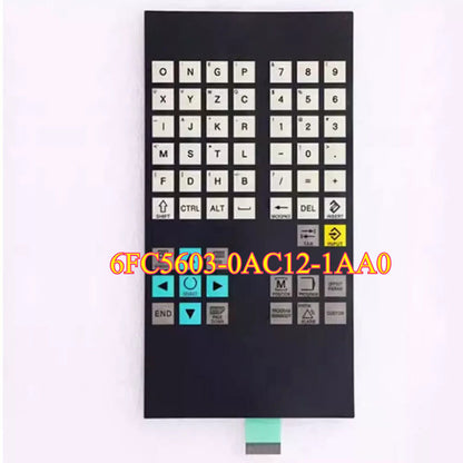 Siemens SINUMERIK 802 D CNC Keyboard Vertical Layout, 6FC5603-0AC12-1AA0, industrial automation part