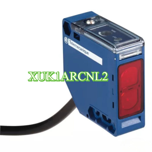 Schneider XUK1ARCNL2 Photoelectric Switch Sensor, blue and red in color