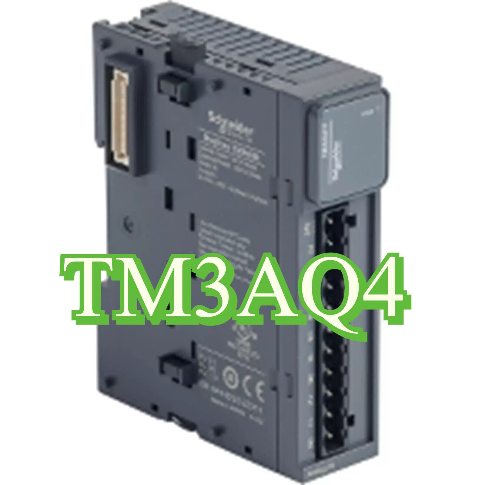 Schneider TM3AQ4 PLC module, new in box, I/O module for industrial automation.
