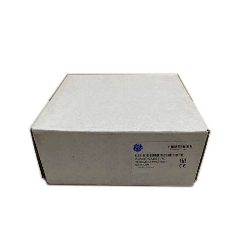 GE Fanuc IC200PNS001-AC VersaMax Profinet Scanner Module in a box. Industrial automation PLC part.