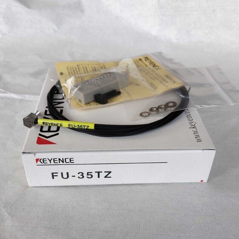 KEYENCE FU-35TZ Fiber Optic Sensor in box, new industrial automation part.