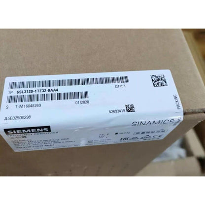 Siemens SINAMICS S120 Single Motor Module, 6SL3120-1TE32-0AA4 frequency converter, industrial automation part.