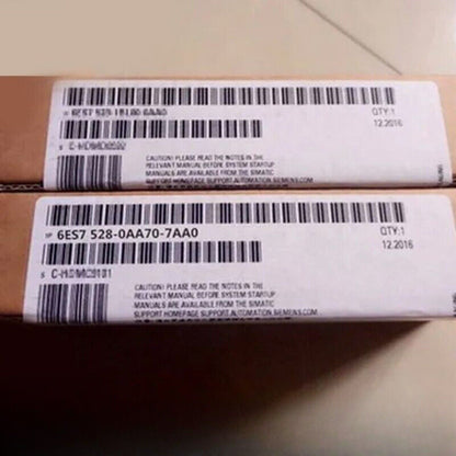 Siemens SIMATIC ET 200MP 6ES7 528-0AA70-7AA0 PLC module packaging