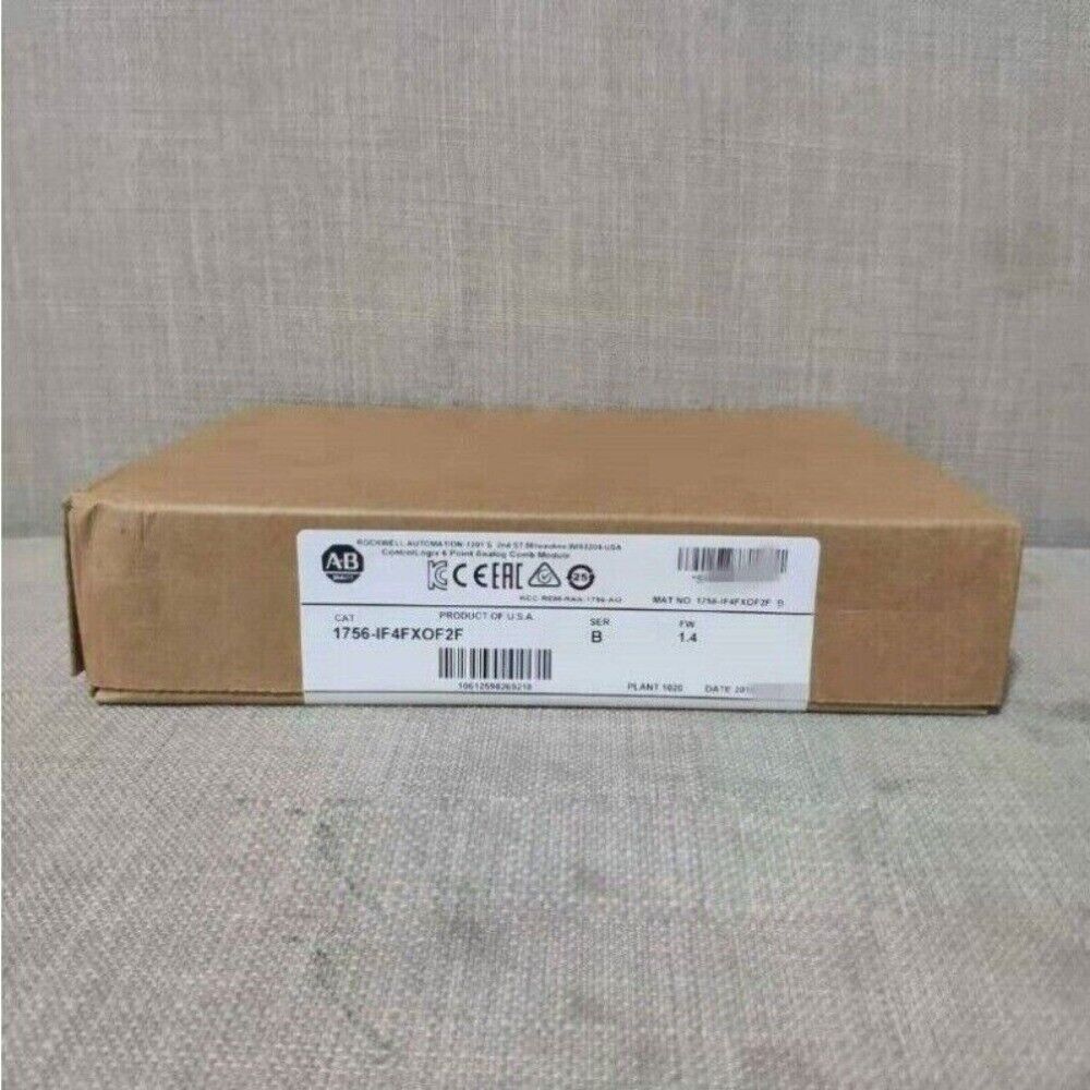 Allen-Bradley 1756-IF4FXOF2F PLC Module in Brown Box
