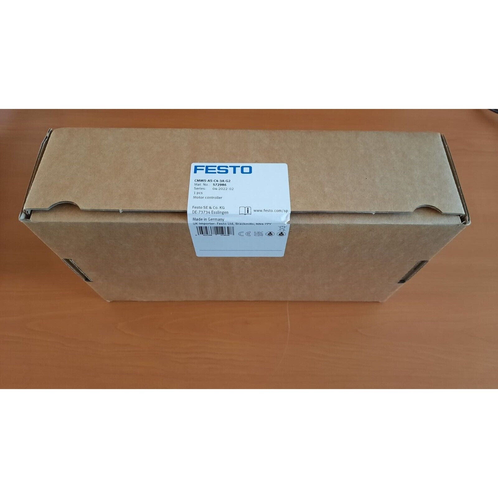 Festo CMMS-AS-C4-3A-G2 Motor Controller in Box