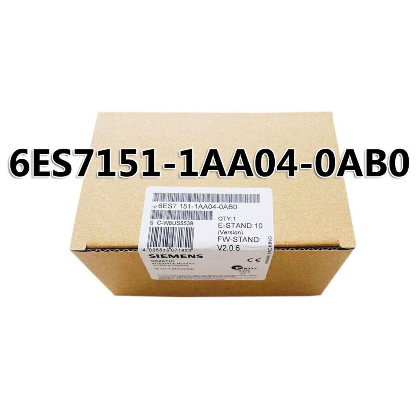 Industrial Communication | Siemens | 6ES7151-1AA04-0AB0 6ES7151-1AA04-0AB0 DP INTERFACE MODULE IM151-1