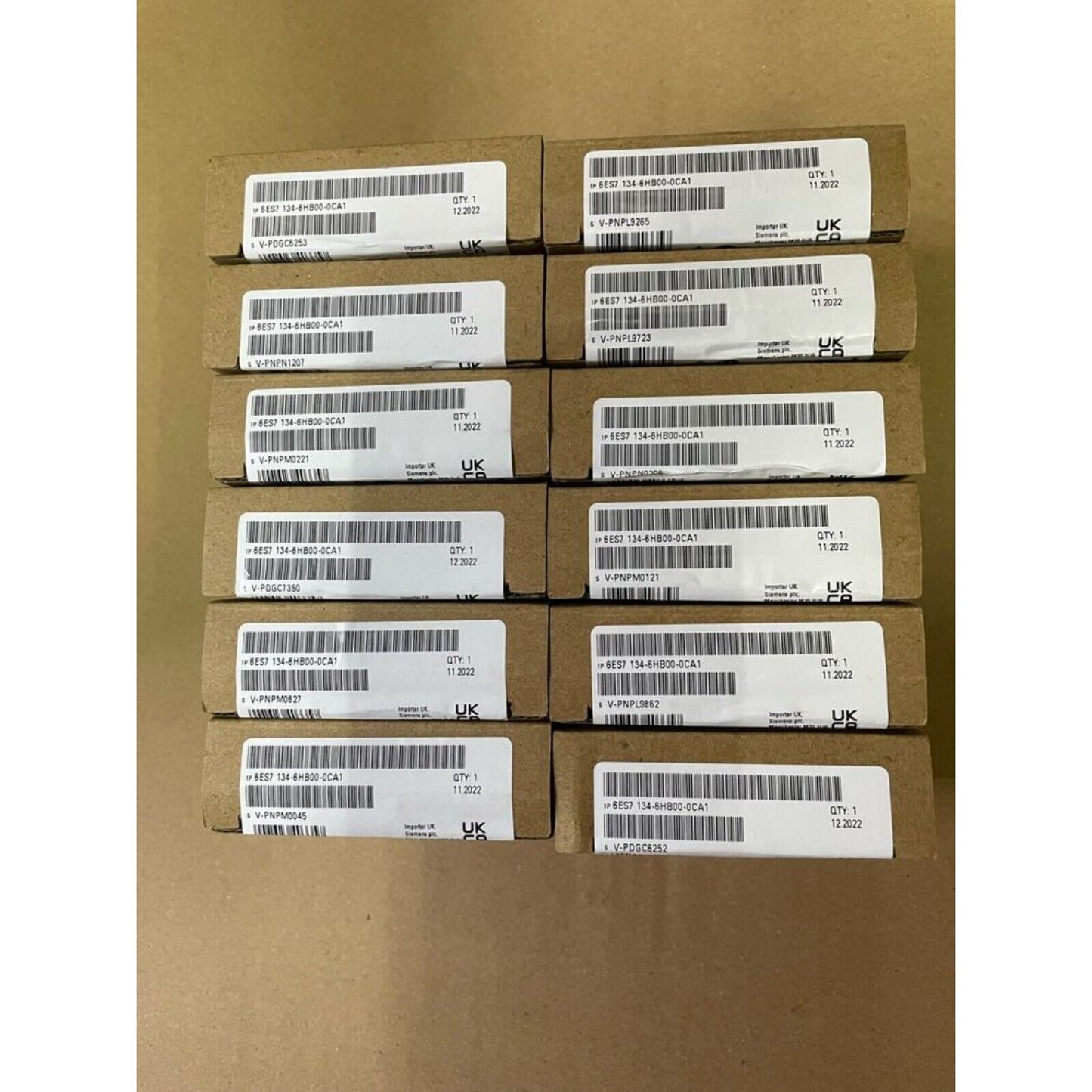 Siemens 6ES7 134-6HB00-0CA1 Digital Input Modules, industrial automation parts, stocked and ready for delivery.