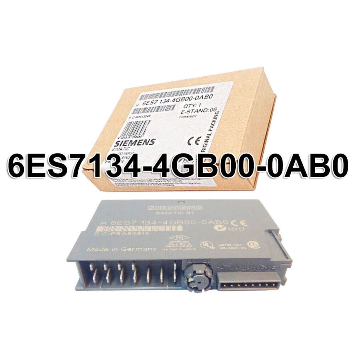 Industrial Communication | Siemens | 6ES7 134-4GB00-0AB0 6ES7134-4GB00-0AB0 ELECTRONIC MODULE FOR ET200S